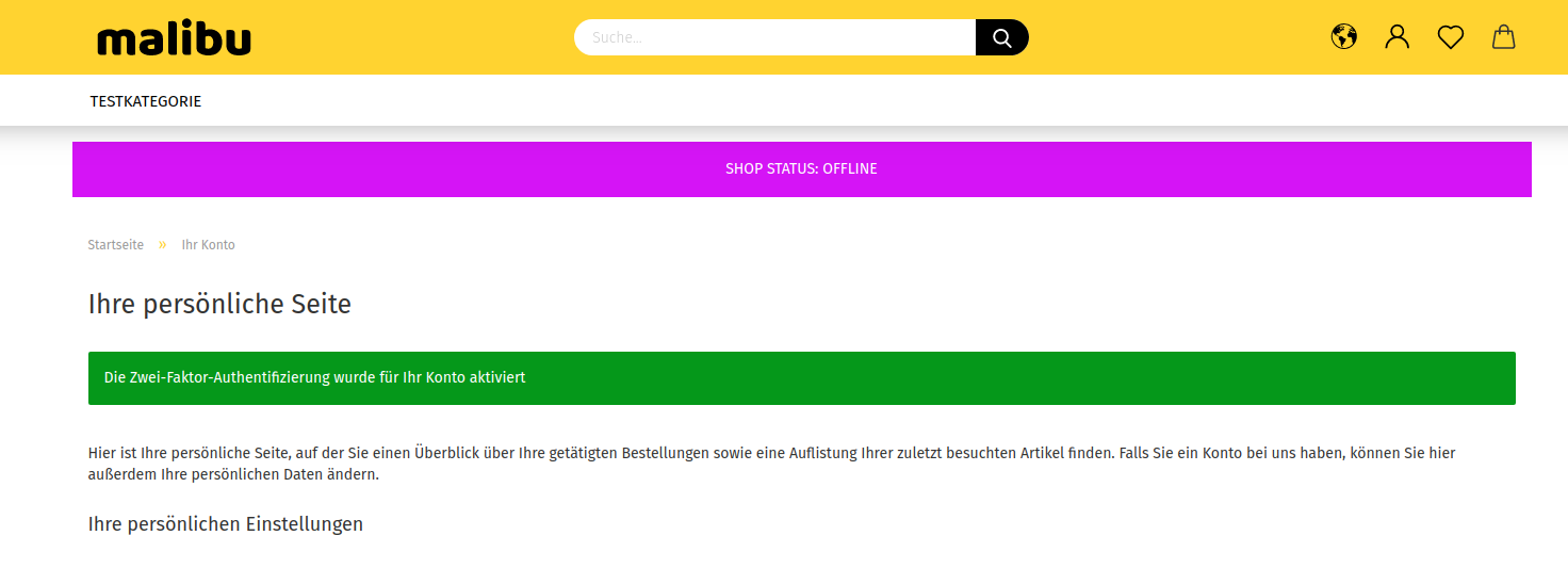 Bestätigung