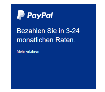 Beispiel eines Banners im flex-Layout