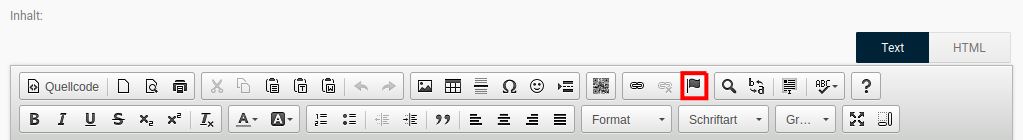 Button _**Anker**_ im CK-Editor