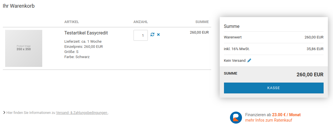 Darstellung im Honeygrid Theme