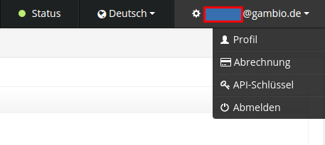 Anzeige bei Shipcloud