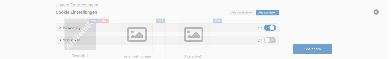 Opacity 0.7, statt der voreingestellten 0.97, das Panel scheint mehr durch